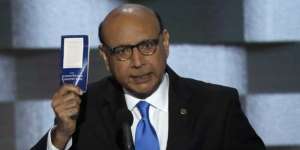 Sindiran Menohok Ayah Tentara Muslim AS untuk Donald Trump