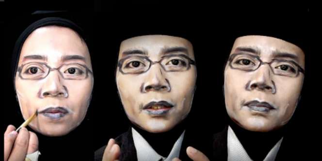 Inivindy: 'Makeup' Hijaber Jadi Mirip Ridwan Kamil