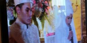 Detik-detik Ben Kasyafani Ucapkan Ijab Kabul, Sah!