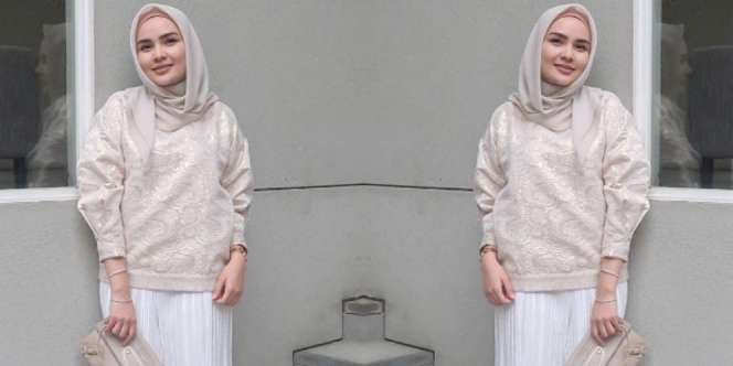 Ria Miranda: Inspirasi Busana Hijab untuk 'Outdoor Wedding'