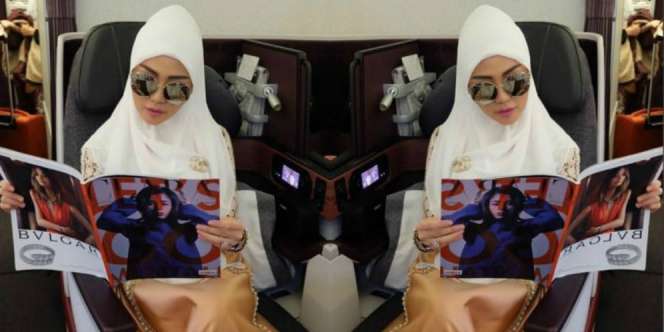 Foto 'Hijab dan Celana Pendek' Bella Shofie Ternyata...