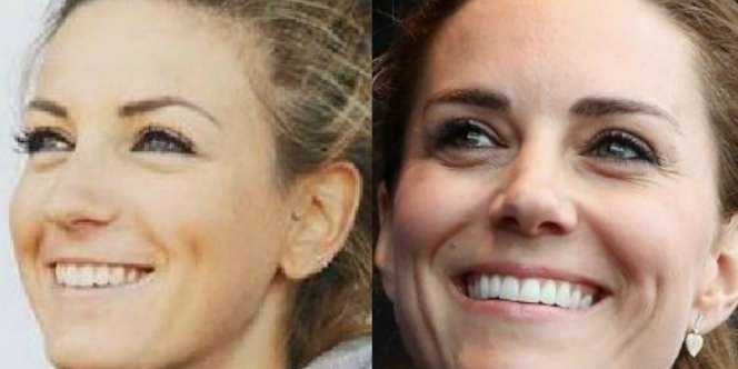 Disebut Kembaran, Atlet Sepeda Ini Mirip Kate Middleton