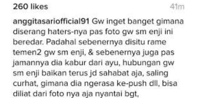 Komentar Pedas Anggita Sari: 'Air Mata Ayu yang Bikin Drama'