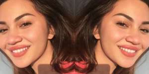 Memulas Bibir ala Kylie Jenner, Ariel Tatum Jadi Sorotan