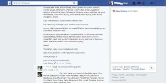 Waspada Jebakan 'Siapa yang Mengintip Facebook Kamu'