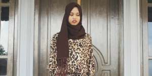#HOTD: Intip Paduan Denim dan Leopard Ruris Septiani Putri