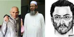 Ini Sketsa Wajah Pembunuh Imam Masjid di New York