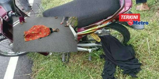 Innalillahi, Tewas Gara-gara Rok Kakak Terbelit Rantai Motor