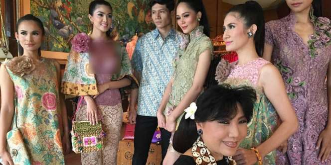 Rayakan HUT RI, Anne Avantie Pameran di Restoran Hotel