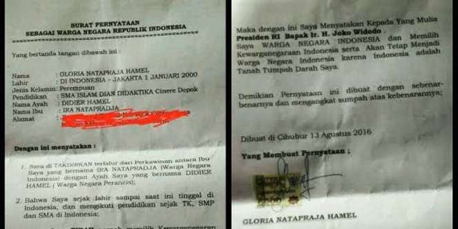 Ditolak Jadi Paskibraka, Gloria: Nafas Saya untuk Indonesia