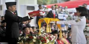 Nilam Sukma, Si Cantik Pembawa Baki Upacara Pengibar Bendera