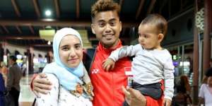 Pesan Istri yang Bakar Tontowi untuk Rebut Emas Olimpiade Rio