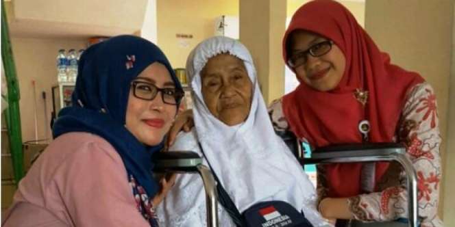 Nenek Mian, Jemaah Haji Tertua Indonesia