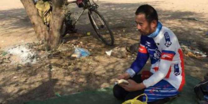 Demi Berhaji, Muslim Tiongkok Bersepeda 8.150 Km ke Saudi