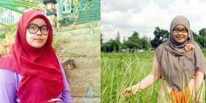 Indah Riyanti P: Abaya Selalu Jadi Favorit