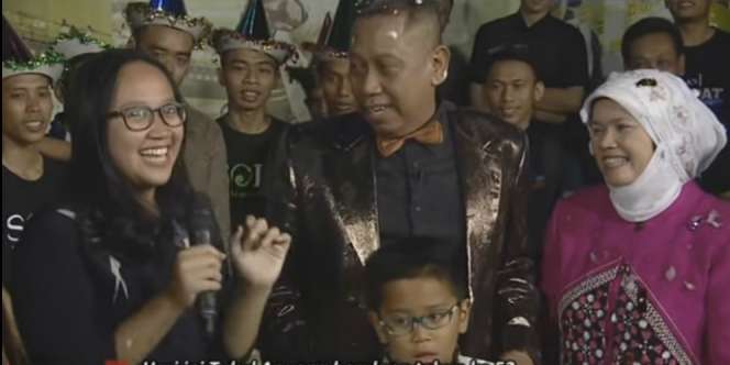 Video Momen Haru Susi `Similikiti` di Ulang Tahun Tukul Arwana