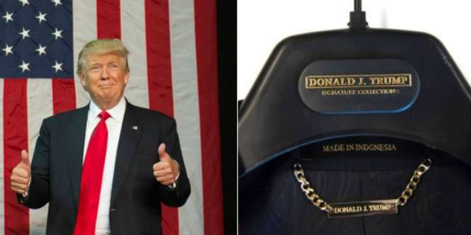 Koar-koar Cinta Amerika, Jas Donald Trump Buatan Indonesia