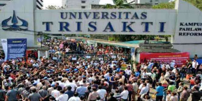 Kerusuhan di Kampus Trisakti, 7 Satpam Diikat