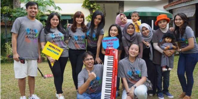 Para Mantan Penyanyi Cilik Rilis Lagu `Save Lagu Anak`