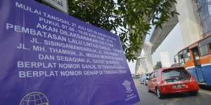 Mulai 30 Agustus, Pelanggar Ganjil-Genap Didenda Rp500 Ribu