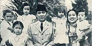 Potret Keluarga para Presiden RI