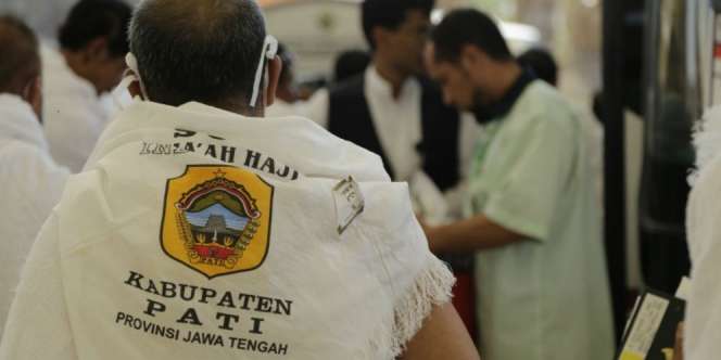 Jemaah Haji Asal Pati Berihram Sejak di Tanah Air