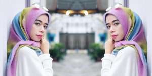 Sonya Sams: Cukup 3 Langkah Bikin Hijab Simpel