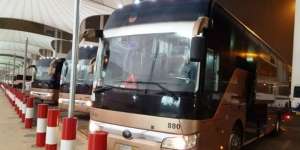 Pertama Kali, Jemaah Haji Indonesia Naik Bus Upgrade