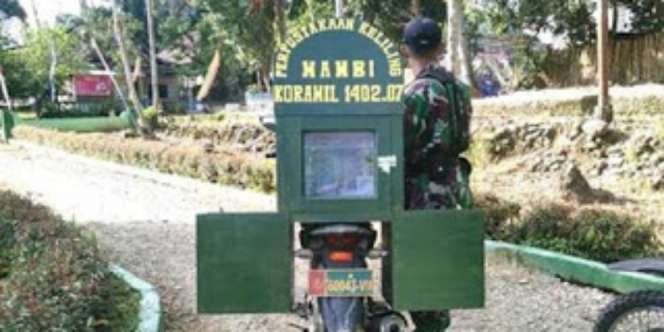 Masyaallah, Tentara Ini Jelajah Pelosok Ajak Anak Gemar Baca