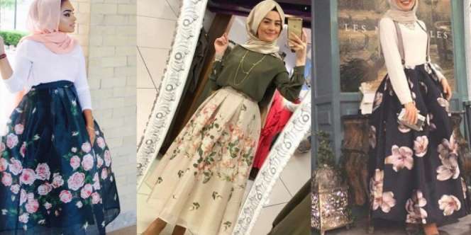 Pinterest: Lagi Tren! Rok Bunga ala Princess