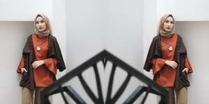 Dwi Handayani: Tutorial Hijab Berbahan Katun Silk