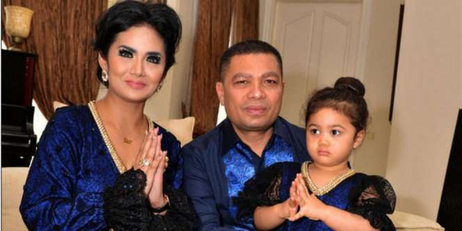 Amora Ultah 5 Tahun, Krisdayanti Pakai Desainer Khusus