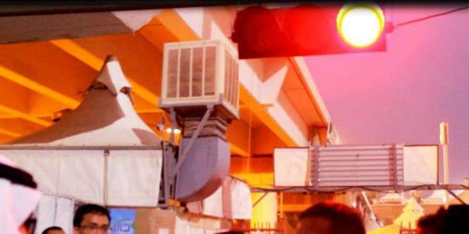 Traffic Light Jadi Penanda Jemaah Haji Indonesia Lontar Jumrah