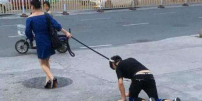 Nauzubillah! Leher Diikat, Istri Perlakukan Suami Bak Anjing