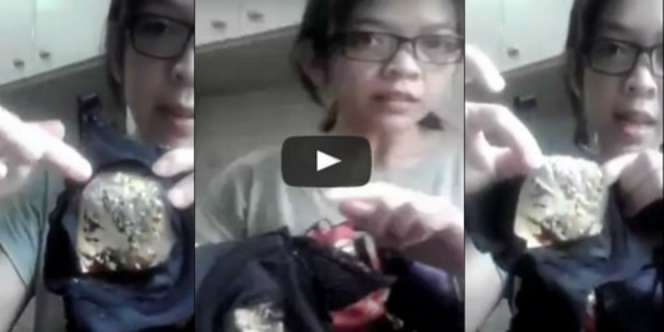 Cium Bau Busuk Dibalik Bra, Lihat yang Ditemukan Wanita Ini