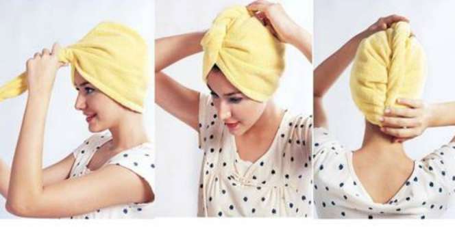 Cara Gampang Keringkan Rambut