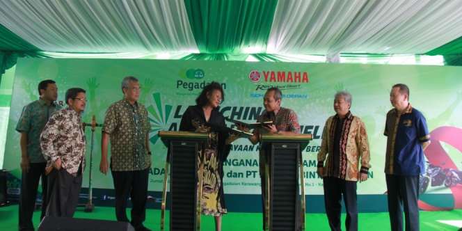 Nasabah Pegadaian Bisa Beli Motor Yamaha `Syariah`