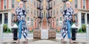 Dian Pelangi: Paduan Denim dan Semi Dress, Patut Dicoba!