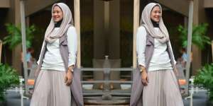 Lisna Dwi: Ini Dia Pose OOTD yang Menarik