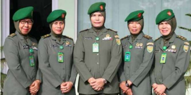 Tentara Wanita di Kodam Sriwijaya Boleh Berhijab