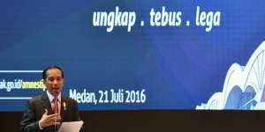 Jokowi Klaim Tax Amnesty RI Paling Sukses di Dunia