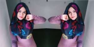 Dhea Shiendra: Tutorial Busana Hijab Pesta Menutup Dada