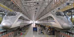 China Mau Ciptakan Kereta Tercepat Dunia