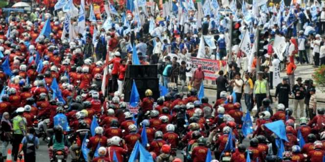 Aksi Demo Besok, Buruh Tuntut Upah 2017 Naik Rp 650 Ribu