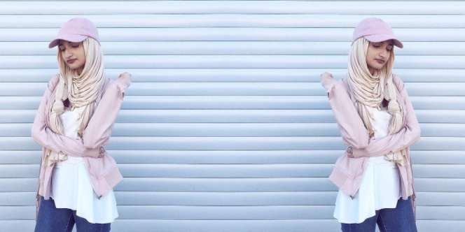 Farheen Naqi: 4 Tutorial Padukan Hijab dan Topi