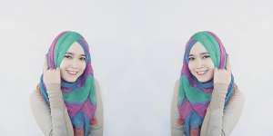 Tiara Musdalifah: Bentuk Hijab Cantik untuk Kondangan