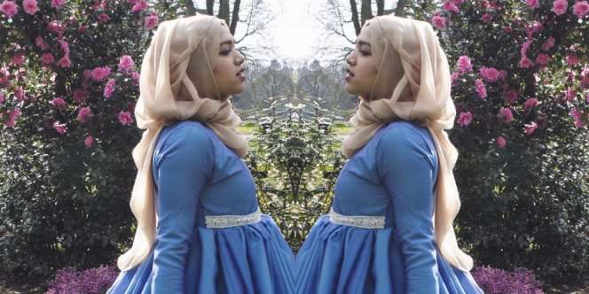 Saima Chowdhurry: Inspirasi Gaya Hijab bak Cinderella
