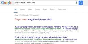 Terkuak, Misteri di Balik Google Ubah Kata Foke jadi Ahok