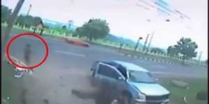 Video Perlihatkan Roh Keluar dari Tubuh Korban Kecelakaan