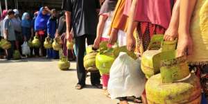 Heboh Elpiji 3 Kg Berisi Air di Depok